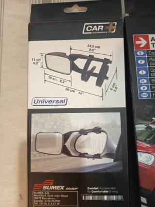 2 Espejos Extensibles para Caravana