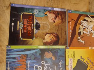 Libros escolares en inglés