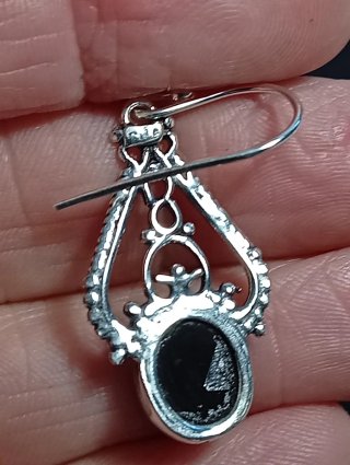 Pendientes Plata Ley onix