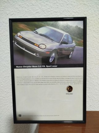 Publicidad Chrysler Neon 2.0 CS Sport wear