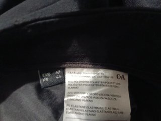 Pantalones vestir C&A mujer negros