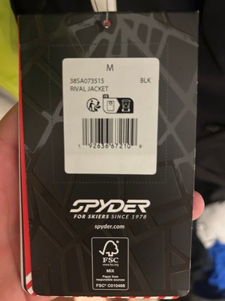 Chaqueta de esquí Spyder
