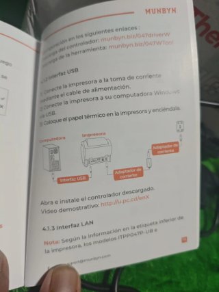 Impresora Térmica Munbyn Negra