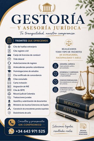 GESTORÍA Y ASESORAMIENTO JURÍDICO