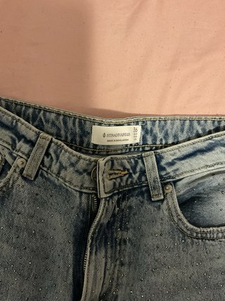 Pantalones vaqueros con brillo
