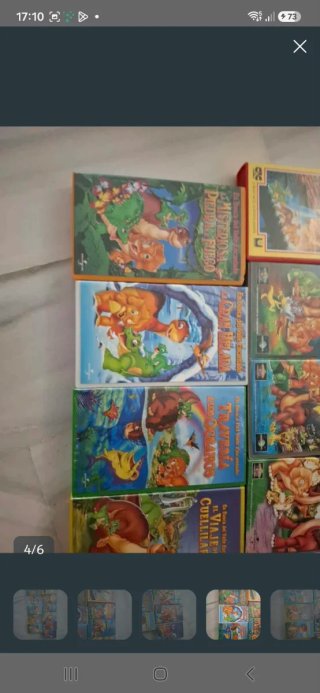 Lote Cintas VHS En Busca del Valle Encantado