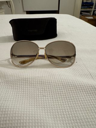 Gafas Tom Ford Mujer Marrón y Dorado
