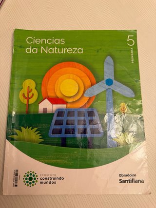 Lote libros Santillana 5º primaria e inglés Oxford