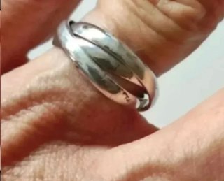 Anillos de Plata de Ley con Diseño Azul
