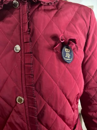 Chaqueta acolchada Lion of Porches roja
