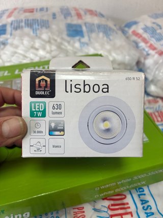 Foco LED Downlight Lisboa 7W Blanco