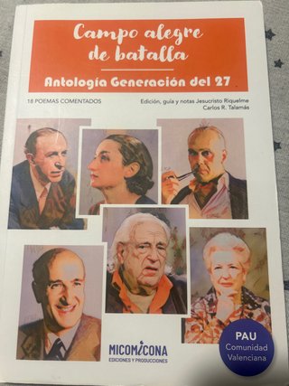 Antología generación del 27