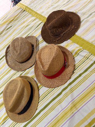 Conjunto 4 Sombreros Verano Unisex