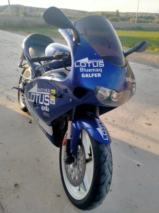 Aprilia RS 125 2T Azul