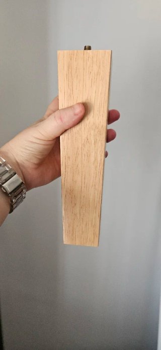 Patas para muebles de madera (4 unidades)