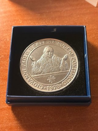 Medaglia Papa Giovanni Paolo II 1978