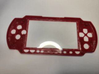 Carcasa Frontal PSP 1000 Roja