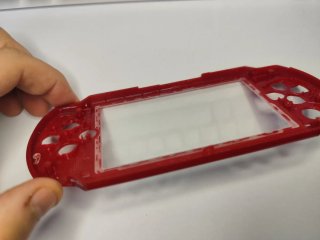 Carcasa Frontal PSP 1000 Roja