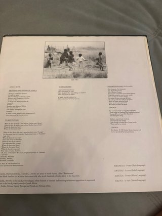 Manfred Mann's Earth Band - Somewhere In Afrika LP