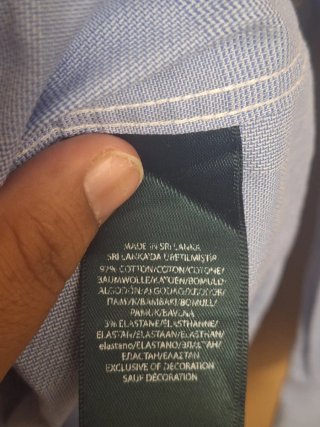 Camisa Ralph Lauren azul