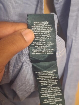 Camisa Ralph Lauren azul