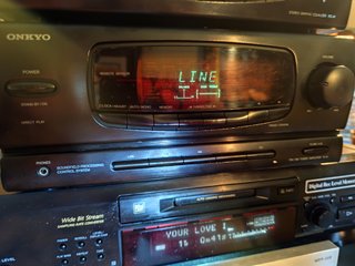 Amplificador Onkyo R-31 Negro