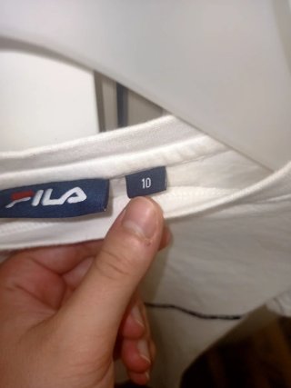 Camiseta Fila Blanca
