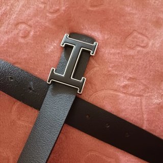 Cinturón Hermes Hebilla H Negro Sin Estrenar