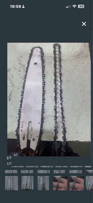 Espada Stihl 25cm + 2 Cadenas 56 Eslabones