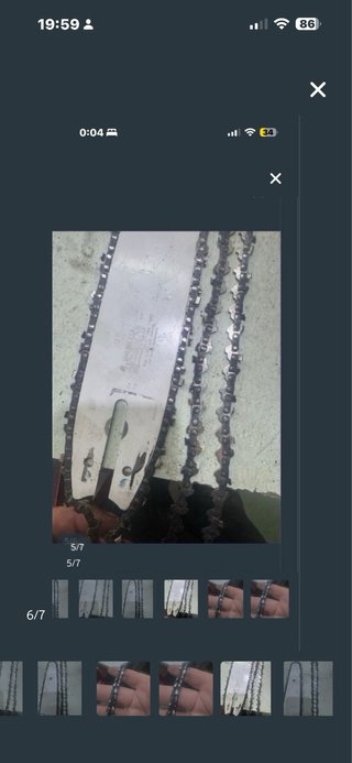 Espada Stihl 25cm + 2 Cadenas 56 Eslabones