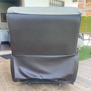 Sillón Relax Beige y Negro