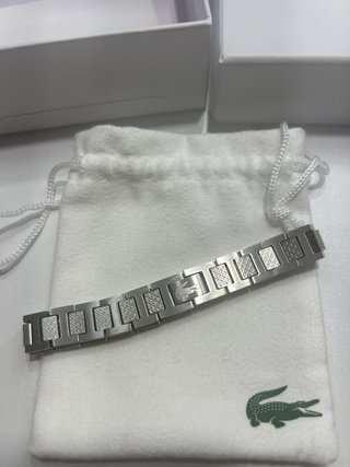 Pulsera Lacoste Acero Inoxidable Original