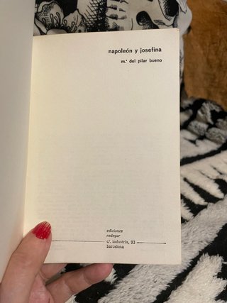 Napoleón y Josefina – M.a del Pilar Bueno (1972)