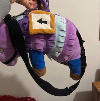 Zaino peluche lama Fortnite