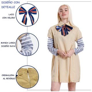 Disfraz M3GAN Talla L Muñeca Diabólica Halloween