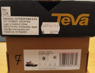 Sandalias Teva Deportivas Multicolor