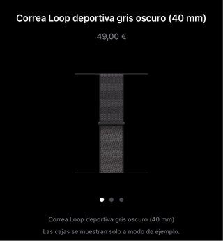 Pulsera Deportiva Apple Watch 40mm