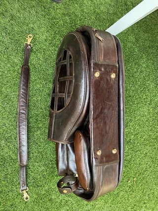 Raquetera Vintage Zelio Piel