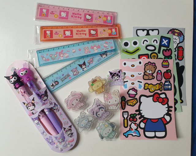 Pack Sanrio: Hello Kitty, Kuromi, My Melody