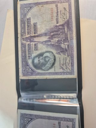 Billetes 500 pesetas España 1979 (3 unidades)