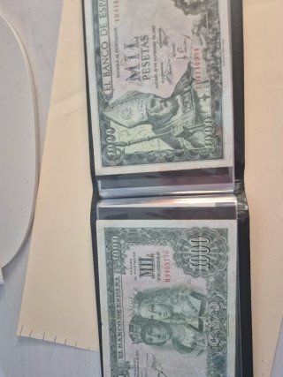 Billetes 500 pesetas España 1979 (3 unidades)