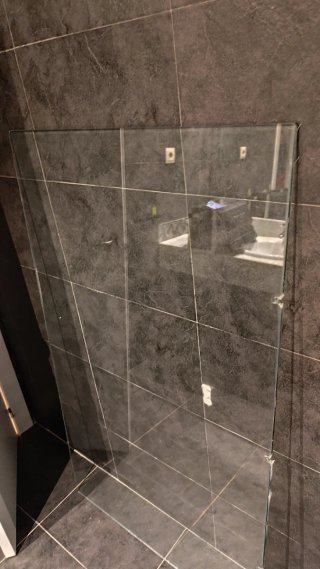 Cristal para bañera grande