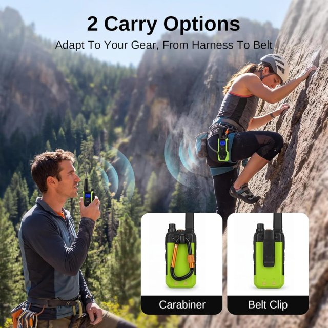 Radioddity HD-2 Walkie-Talkie Resistente Agua