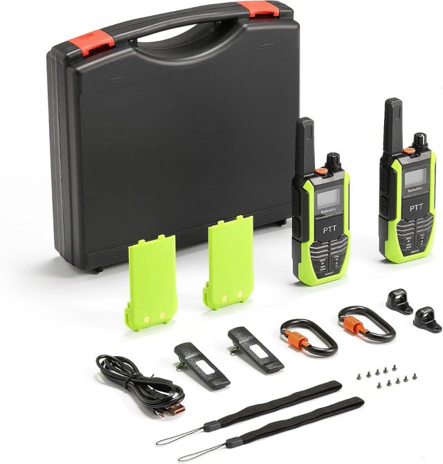 Radioddity HD-2 Walkie-Talkie Resistente Agua
