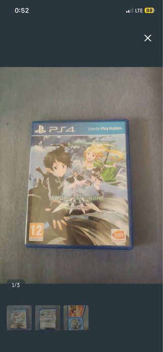 PS4 Sword Art Online: Lost Song