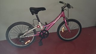 Bicicleta infantil rosa Giant