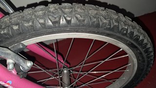 Bicicleta infantil rosa Giant