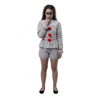 Disfraz Payaso Pennywise Mujer Talla M - Halloween