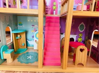 Casa de muñecas Damerik de madera