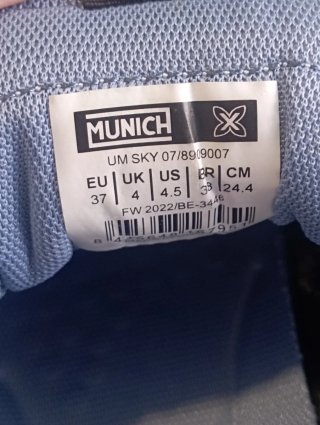 Deportivas Munich Talla 37